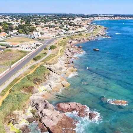 La Ferme Saline Avec Piscine - 400m De La Semesterbostad Brétignolles-sur-Mer